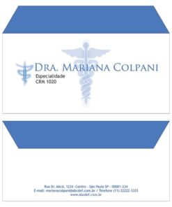 Envelope Ofício (Carta) - Cardiologista