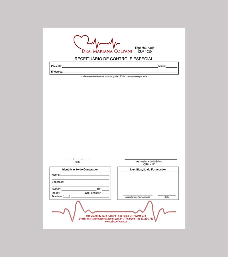 Receituário Controlado - Cardiologista - Imagem 4