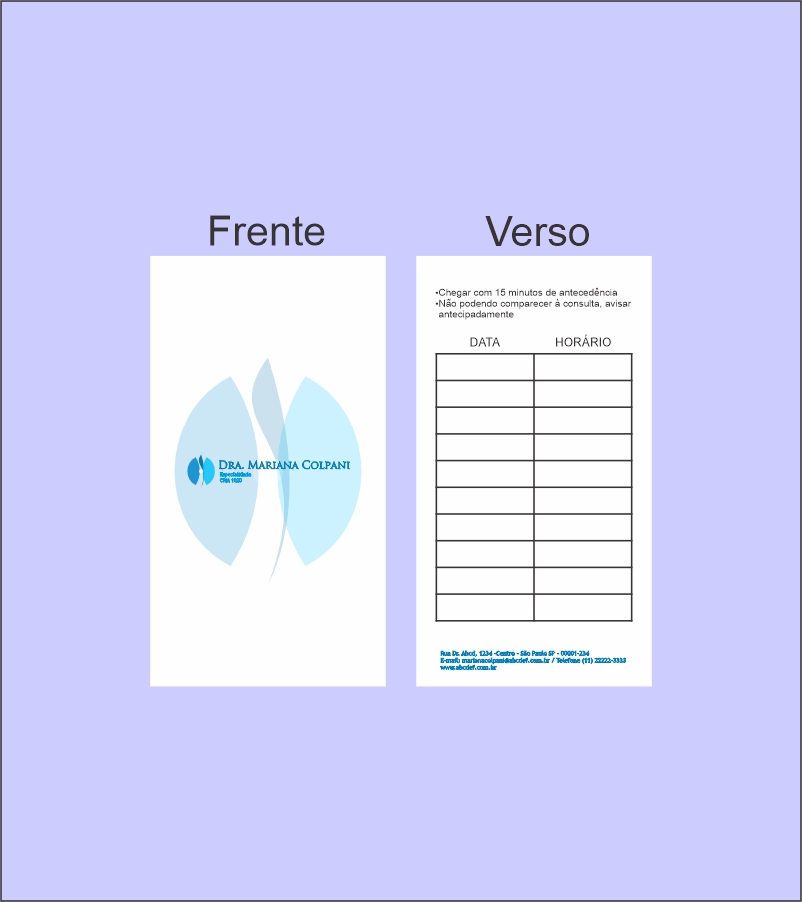 Cartão de Agendamento - Otorrinolaringologia - Imagem 4