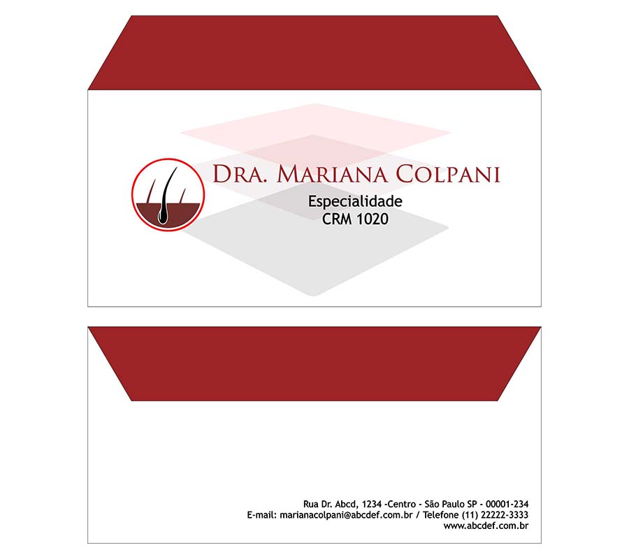 Envelope Ofício (Carta) - Dermatologia e Estética - Imagem 5