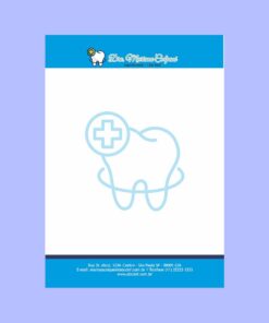 Papel Timbrado A4 - Odontologia