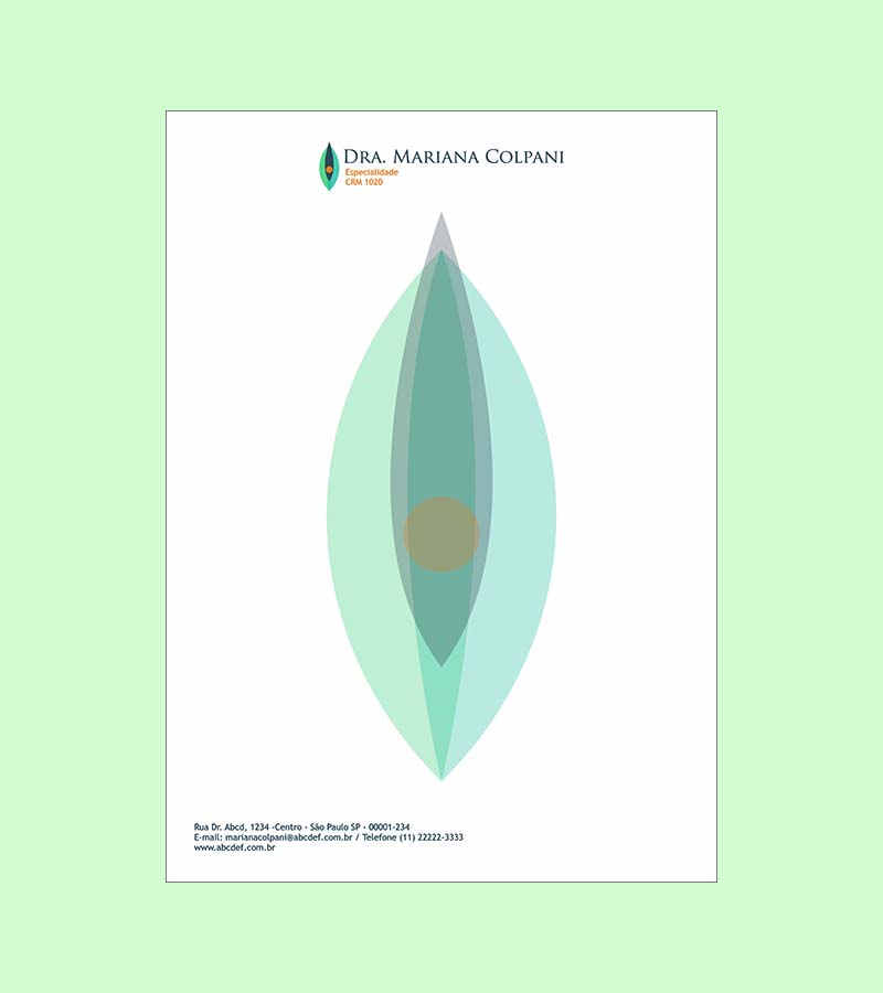 Papel Timbrado 15x21cm - Oncologia - Imagem 2