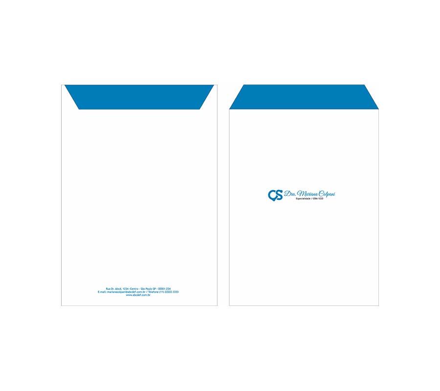 Envelope (Saco) - Ortopedia