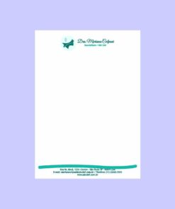Papel Timbrado 15x21cm - Otorrinolaringologia