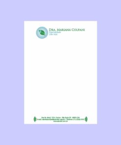 Papel Timbrado A4 - Otorrinolaringologia
