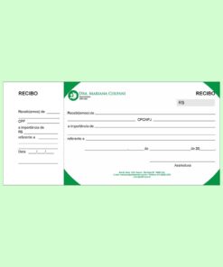 Recibo com Canhoto - Gastroenterologia