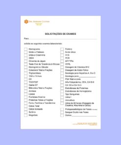 Solicitação de Exames - Farmácia