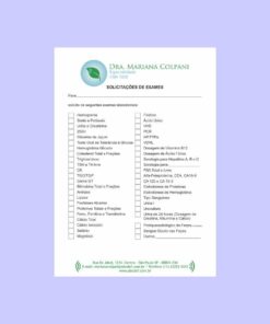 Solicitação de Exames - Otorrinolaringologia
